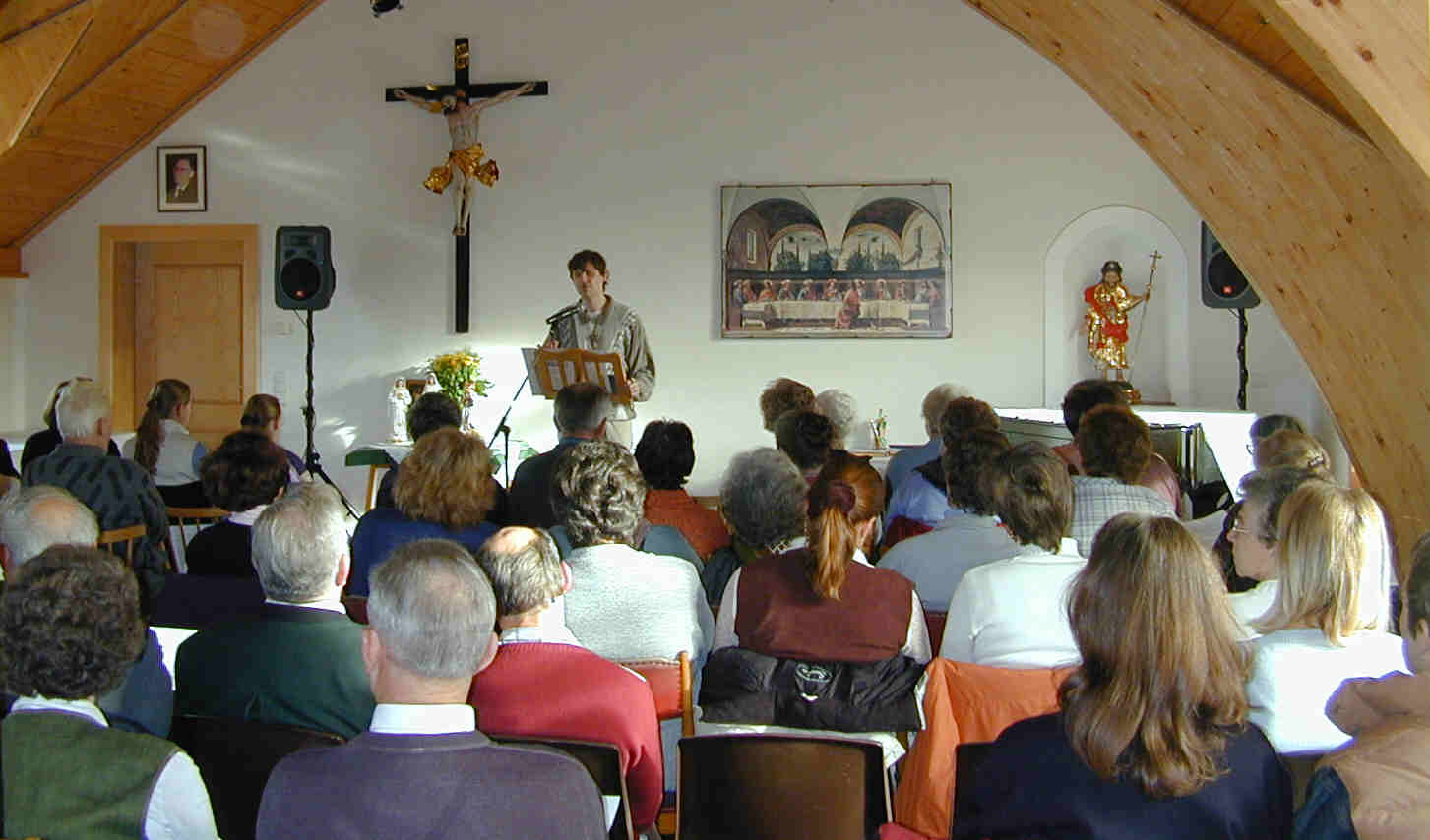Wie immer in Koppl (A), bei Salzburg: Volles Haus!
