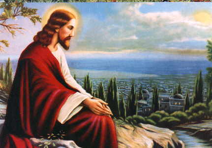 Jesus weint ber die Stadt, Sein Volk, das IHN nicht erkennen will!